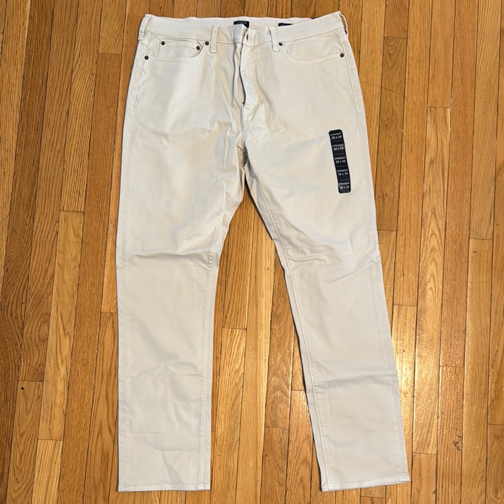 J. Crew Men's Cream/ Beige Pants